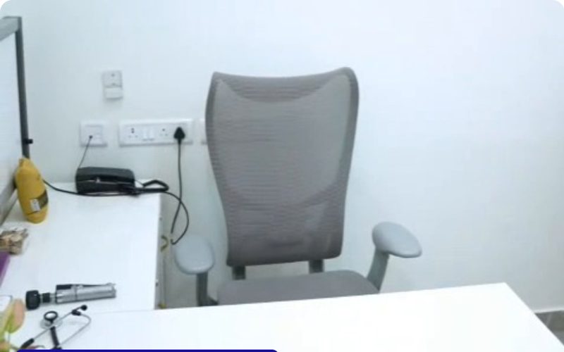 Consultation cabin at Jolydoc doctor cabins, Road 82, Jubilee Hills